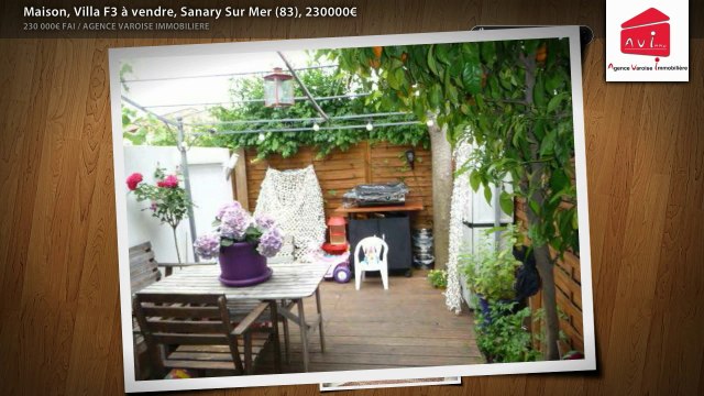 Maison, Villa F3 à vendre, Sanary Sur Mer (83), 230000€