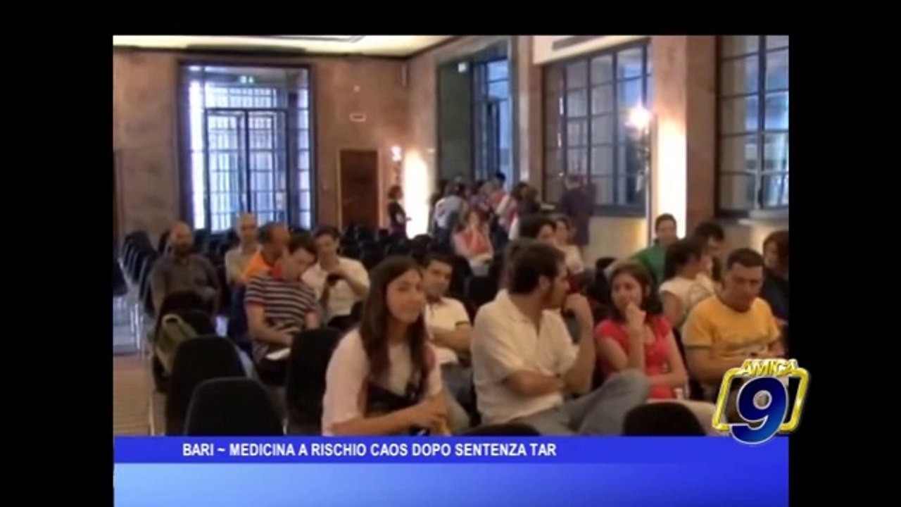 BARI | Medicina a rischio caos dopo sentenza TAR
