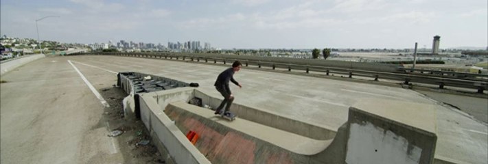 Skaters riding in ghost city!  Urban Isolation