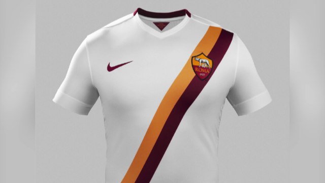 Le nouveau maillot extérieur de la Roma dévoilé !