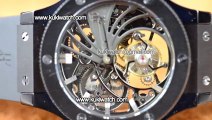 販売スイスのウブロトゥールビヨンビッグバンスケルトンセラミック腕時計レプリカ