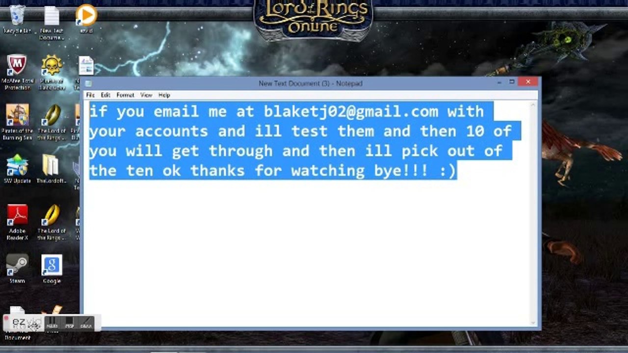 PlayerUp.com - Buy Sell Accounts - Free lotro hobbit account giveaway