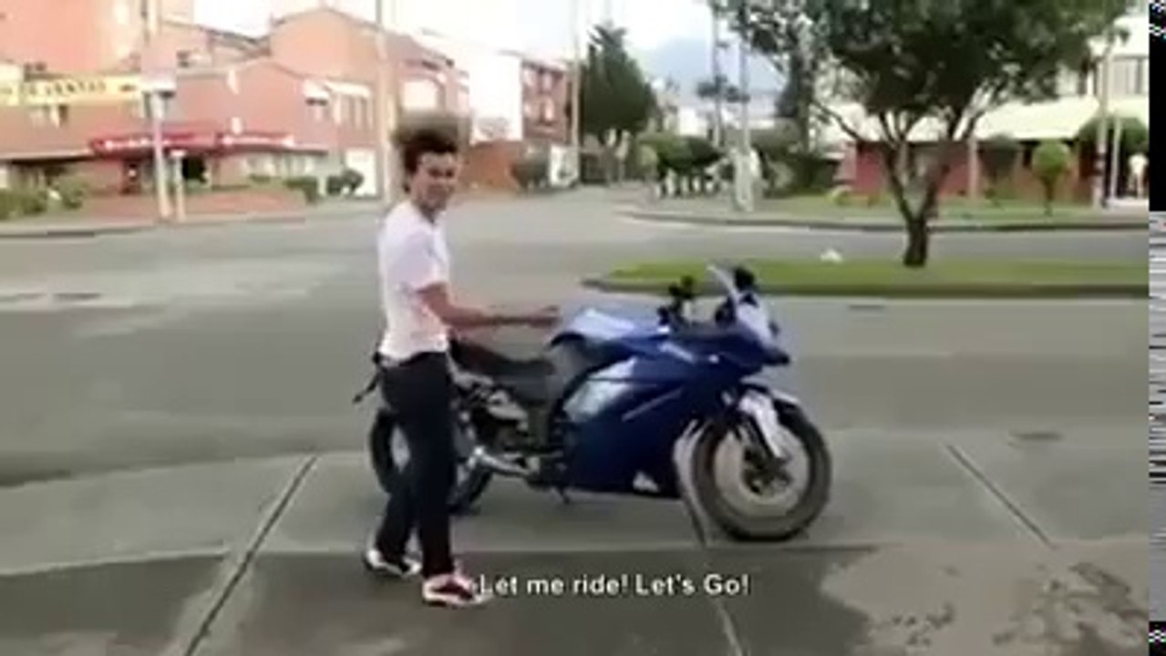 While playing a dangerous accident