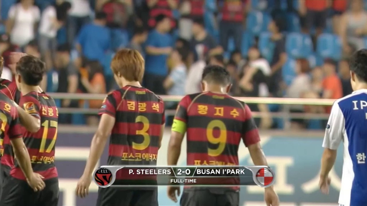 K-league: lattenkracher küsst pohang wach