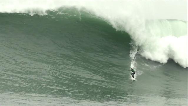 Grant Baker at Pico Alto 2015 Billabong Ride of the Year Entry at XXL Big Wave Awards - Surf