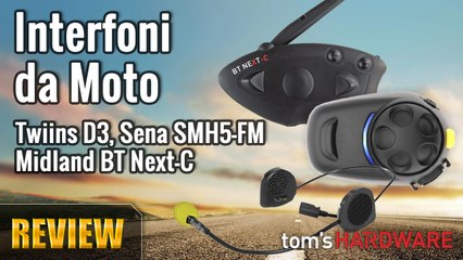 Interfoni da Moto - Twiins D3, Sena SMH5-FM, Midland BT Next-C