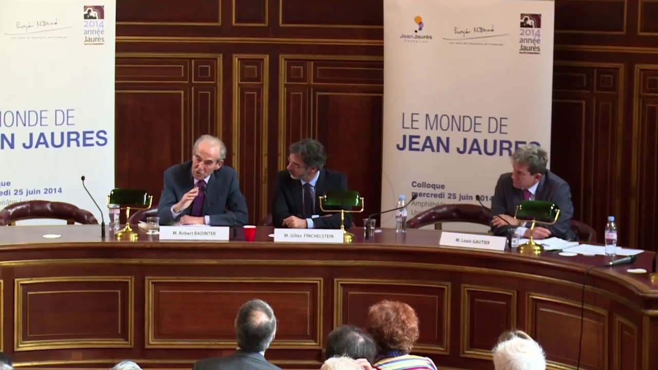 7 – Allocutions de Robert Badinter et Gilles Finchelstein
