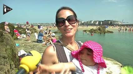 Une plage non-fumeur à Saint-Malo
