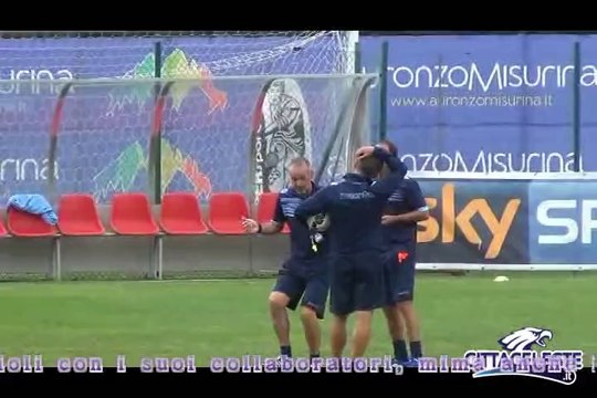 PIOLI E LO STAFF - 22 LUGLIO - SS LAZIO AURONZO