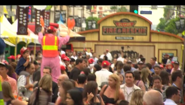 Planes: Fire & Rescue : B-roll LA Fire department at the World Premiere