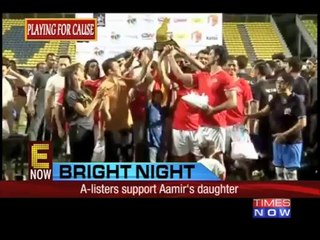 When celebs play for a cause