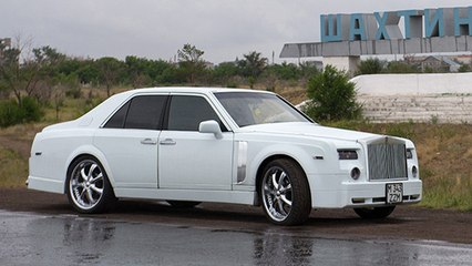 Kazakhstan Mechanic Turns Old Mercedes Into Rolls-Royce Phantom