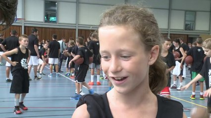 Ouverture de la 3e édition du camp de basket de Tony Parker