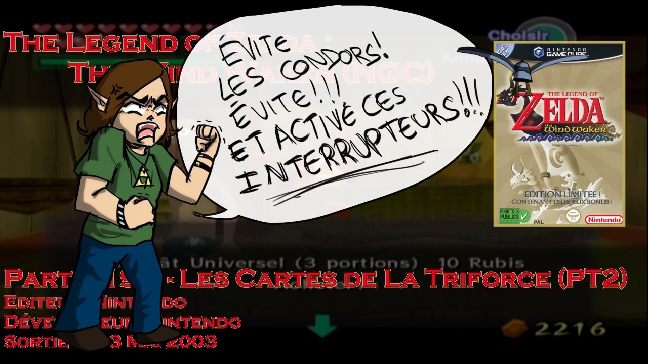 Zelda : The Wind Waker - NGC - 19-2/Cartes de la Triforce (2/2)