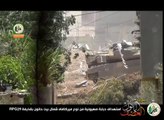 Hamas destroyed a Israeli Merkava tank  at north of Beit Hanoun by shell RPG 29