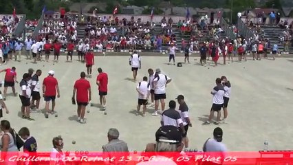 seconde partie D1, 2ème phase et huitièmes D2, France Quadrettes, Sport Boules, Chambéry 2014