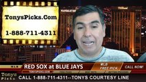 MLB Odds Toronto Blue Jays vs. Boston Red Sox Pick Prediction Preview 7-23-2014