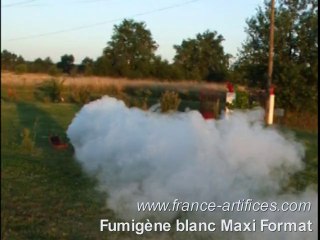 Fumig&egrave;ne blanc 1 minute