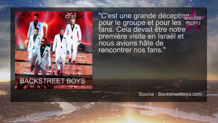 Israël : Les Backstreet Boys reportent leur venue