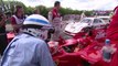 Kimi Raikkonen and John Surtees - Ferrari F1 champions at Festival of Speed together!