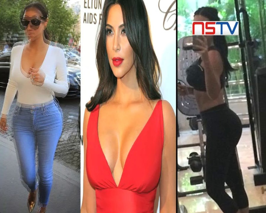 Kim Kardashians looks Gothic chick