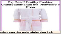 besserer Preis Smithy Fashion Kinderbademantel mit Vichykaro in Rosa