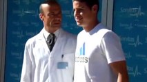 James Rodríguez passa por exames médicos em Madri