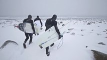 Awesome Surf in the Artic Circle