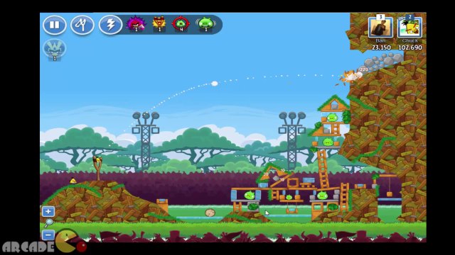 Angry Birds Friends - Chuck Tournament Week 114 July 21 All Levels