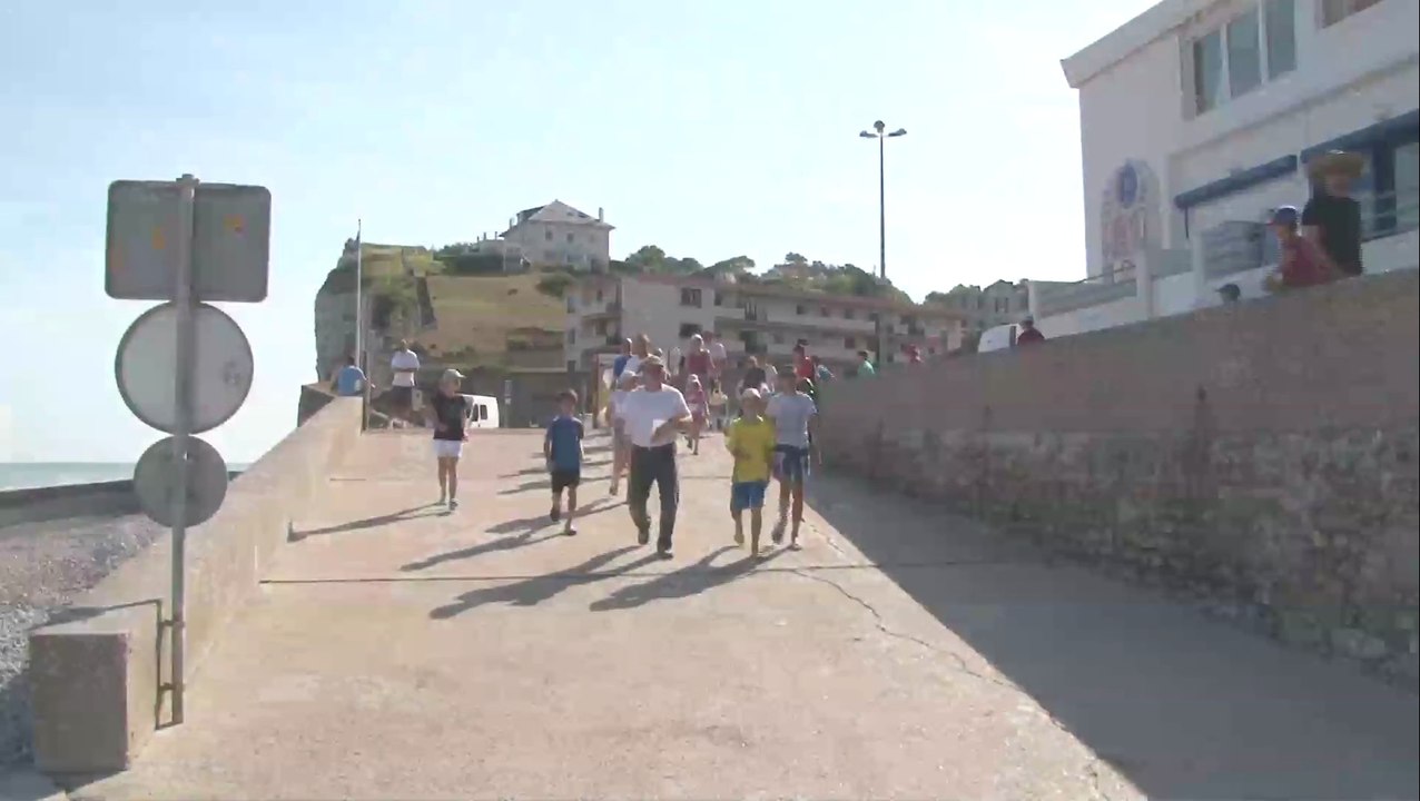 les jeux de plage à Puys 2014