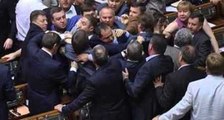 Ukrainian MPs Brawl in Parliament