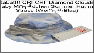 Schn�ppchen CRI CRI 'Diamond Clouds' Baby M�dchen Sommer Hut mit Strass (Wei�/Blau)