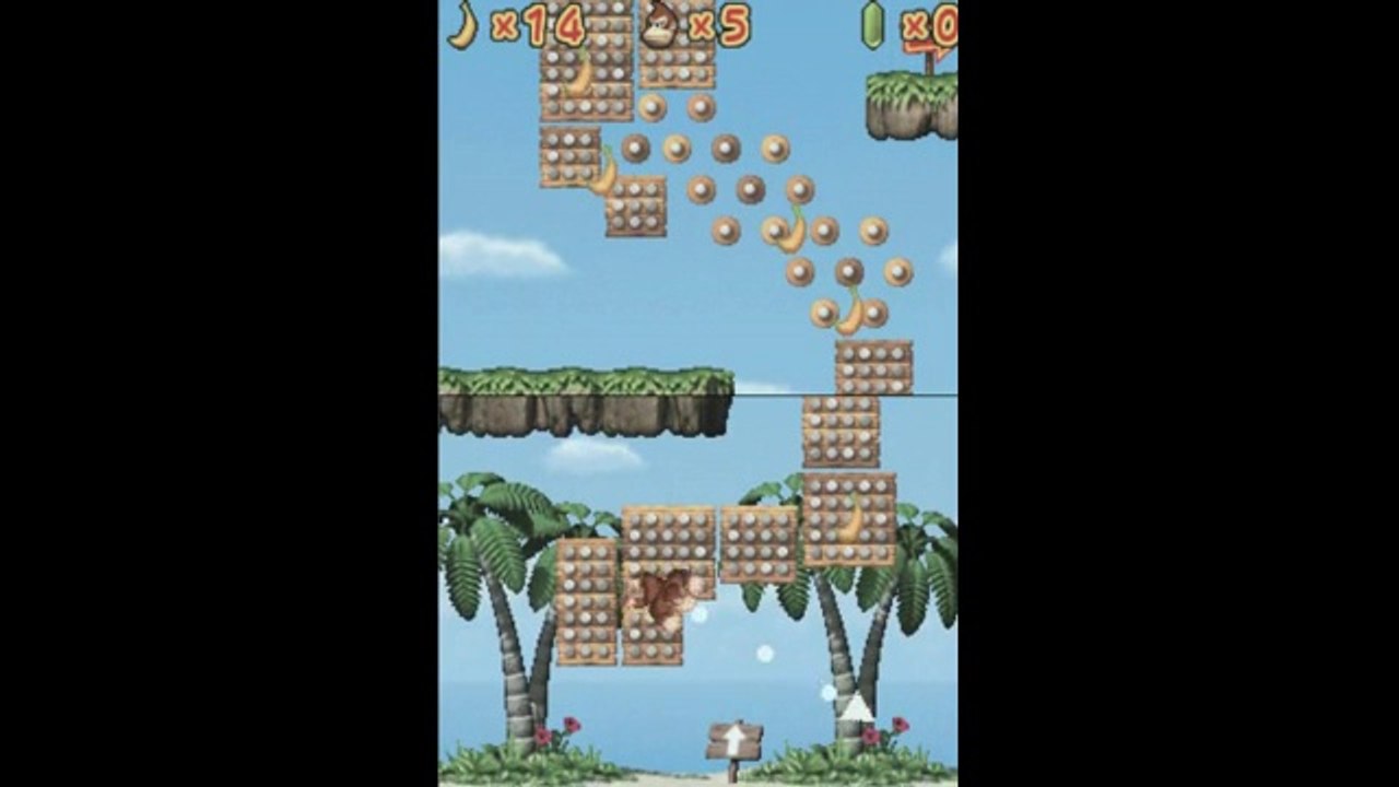 Donkey Kong : Jungle Climber, Le didacticiel