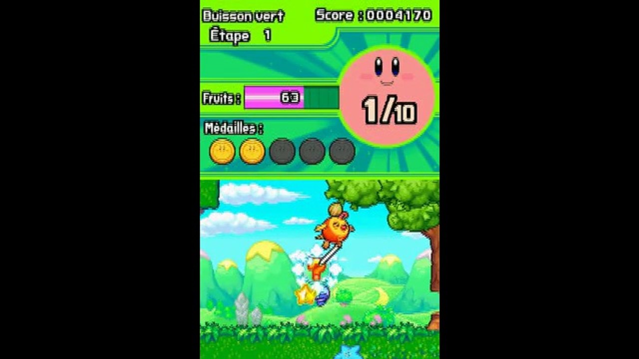 Kirby Mass Attack, premier niveau