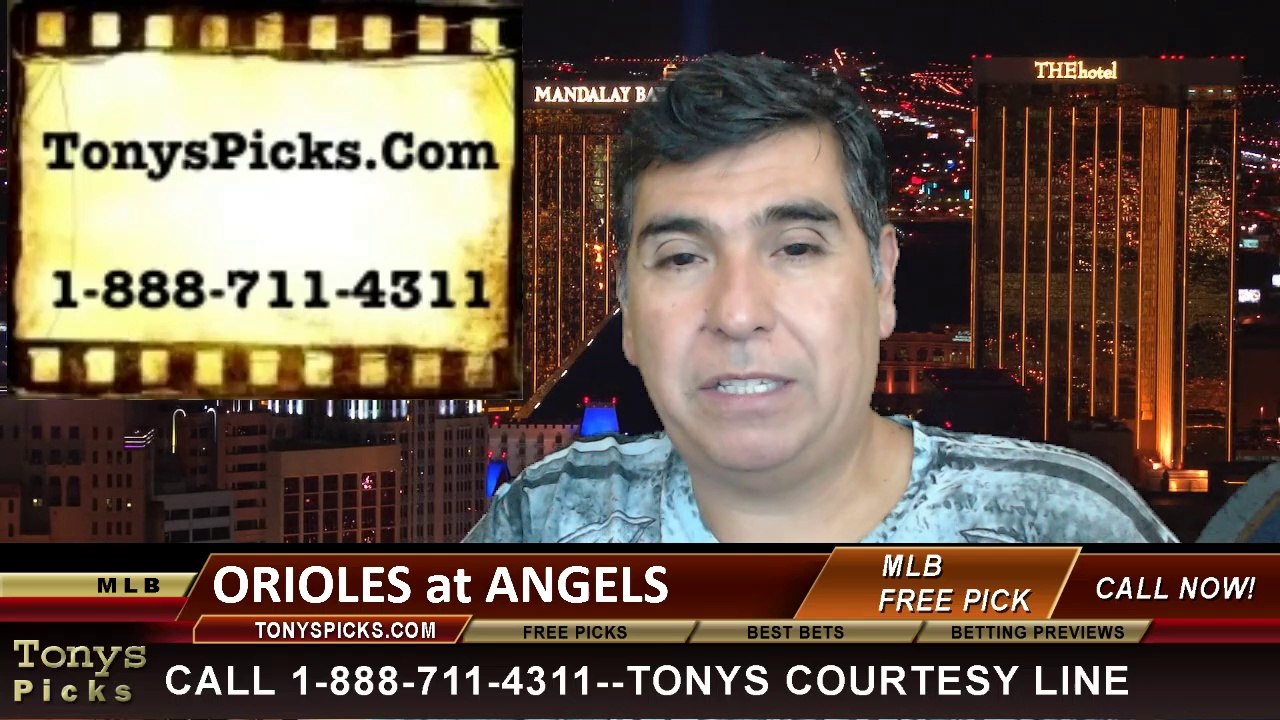 MLB Pick LA Angels vs. Baltimore Orioles Odds Prediction Preview 7-22-2014