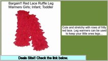 Reviews And Ratings Red Lace Ruffle Leg Warmers Girls; Infant; Toddler