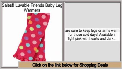 Best Brands Luvable Friends Baby Leg Warmers