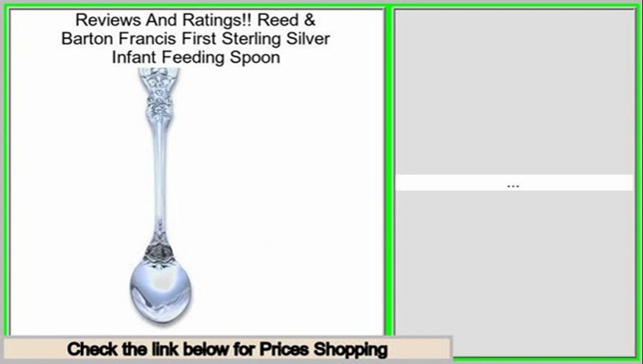 Supermarket Reed & Barton Francis First Sterling Silver Infant Feeding Spoon