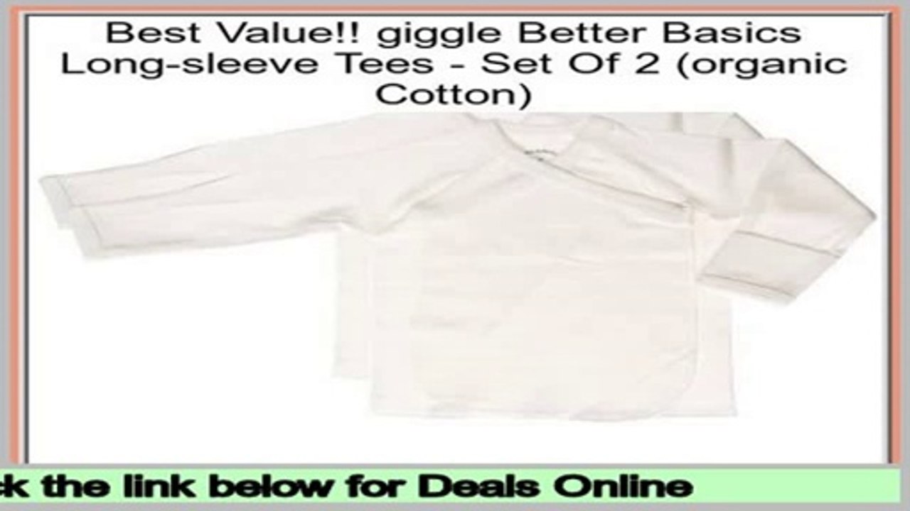 Discount giggle Better Basics Long-sleeve Tees - Set Of 2 (organic Cotton)