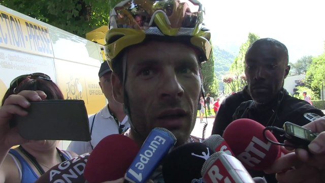 Tour de France 2014 - Etape 16 - Jean Christophe Péraud : On a toujours 2 cartes chez AG2R