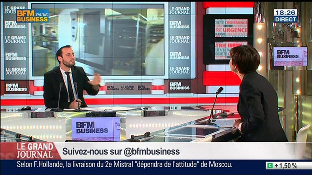 Carole Delga, secrétaire d'Etat chargée du Commerce, dans Le Grand Journal - 22/07 2/7