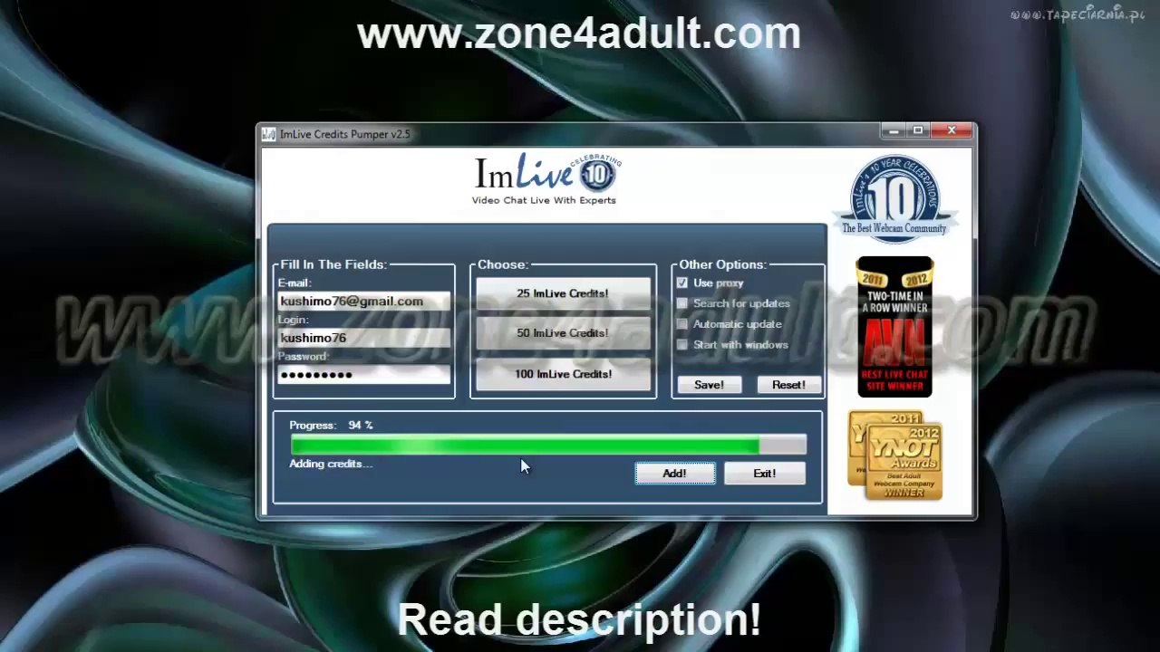 ImLive Account Generator 2014