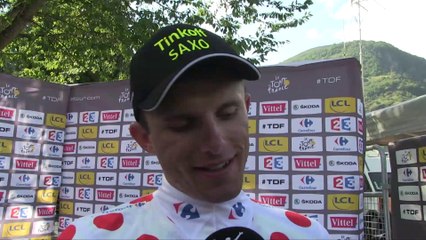Tour de France 2014 - Etape 16 - Rafal Majka : "Ce maillot à pois c'est mon objectif de le ramener"