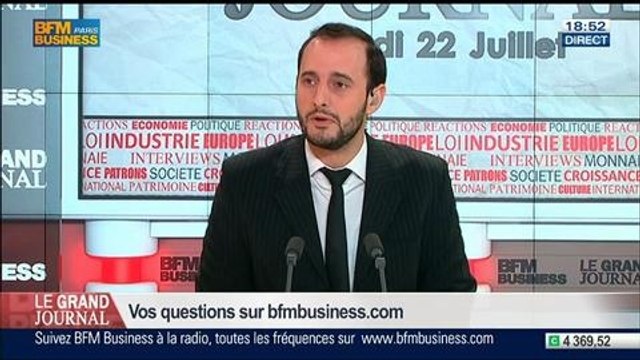 Jean-Jacques Kourliandsky et Benaouda Abdeddaïm, dans Le Grand Journal - 22/07 4/7