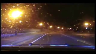 Police Dashcam - Train Crashes Into Trailer