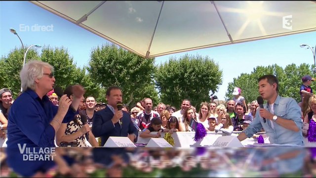 Patrick Sébastien parle du Festival de Poupet - Tour de France 2014 - Village Départ le 22 juillet 2014