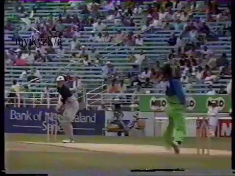 Waqar Younis Super Quick Yorker to Brain Young