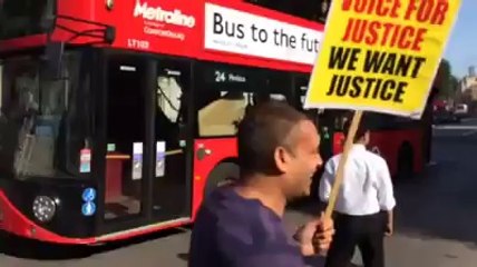 Stone and shoe were thrown by Non Residence Bangladeshi to PM Sheikh Hasina