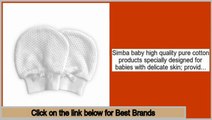 Best Value Simba Lion 100% Pure Cotton Breathable Baby Scratch Mittens Gloves - One Size