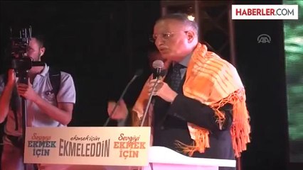 İhsanoğlu: "Cumhurbaşkanlığı makamı problem çözen makamdır" -